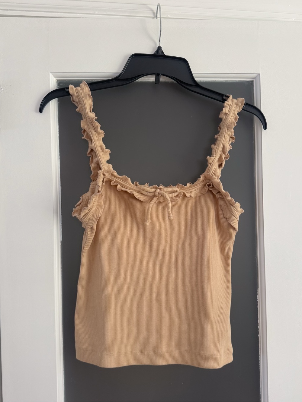 Anthropologie Dorrie Ruffled Cami Tank Top by Maeve